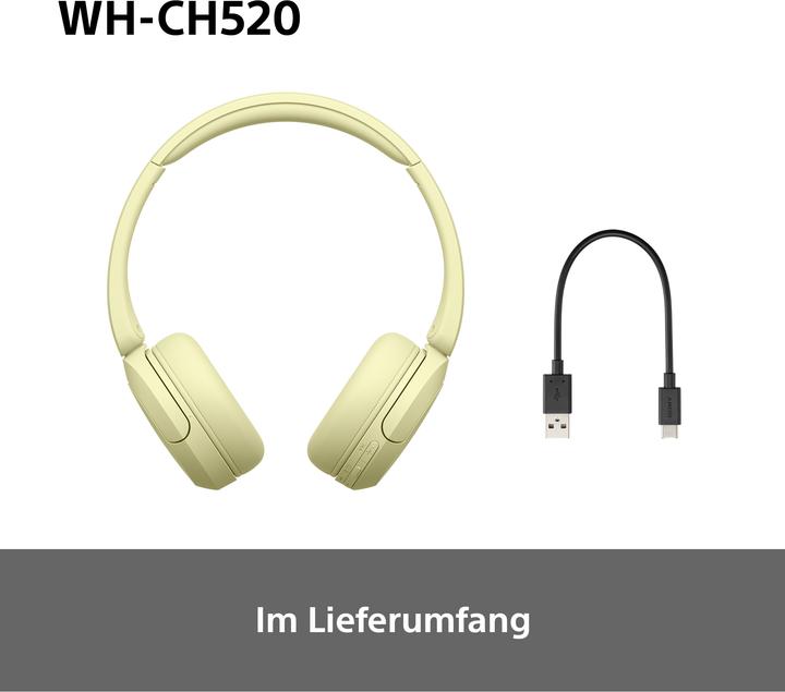 Actual product image Sony WH-CH520 (No noise cancellation, 50 h, Wireless)