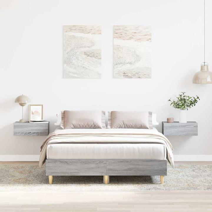 Actual product image vidaXL Bettgestell (140 x 190 cm)