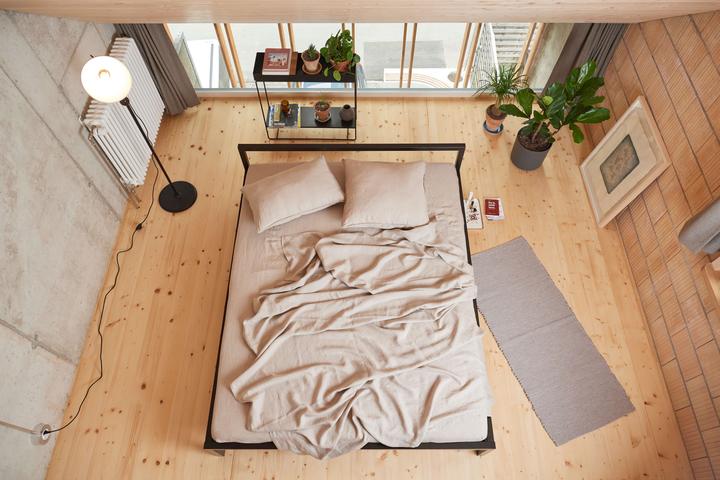 Image du produit lavie Linus Naturel (Housse de couette, 170 x 270 cm)