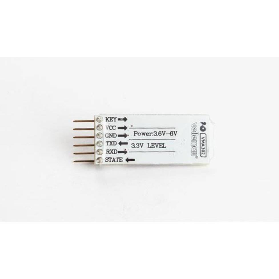Thumbnail - Whadda Funkmodul HC-05 Bluetooth, Entwicklungsboard Zubehör, Schwarz, Grün, Weiss