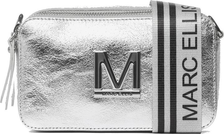 Actual product image Marc Ellis **Damen Umhängetasche Made In Italy - Modell Liviana Prime - 100% Leder** - 20.0 X 12.0 X 8.0 Cm