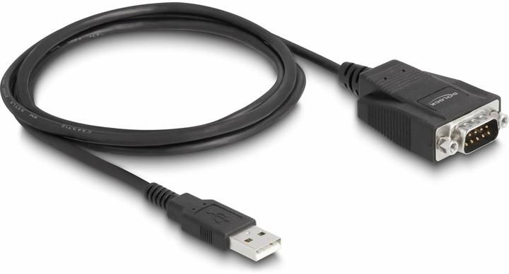 Produktbild Delock Adapter USB 2.0 Typ-A Stecker zu 1x Seriell RS-232 D- (0.13 m)