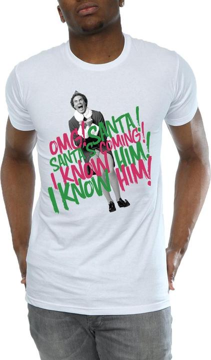 Produktbild Elf Santa's Coming TShirt (M)