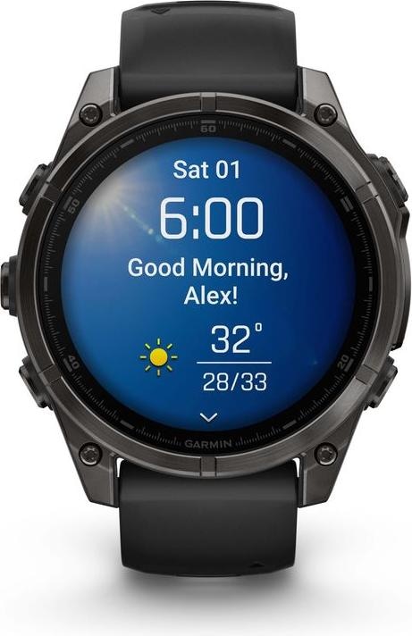 Actual product image Garmin Fenix 8 AMOLED Sapphire Titan (47 mm)