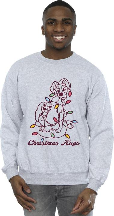 Produktbild Disney Lady And The Trump Christmas Hugs Sweatshirt (3XL)