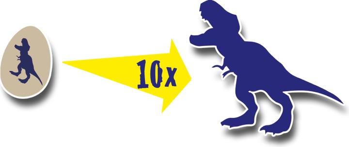 Actual product image Ses Hatchling dinosaur