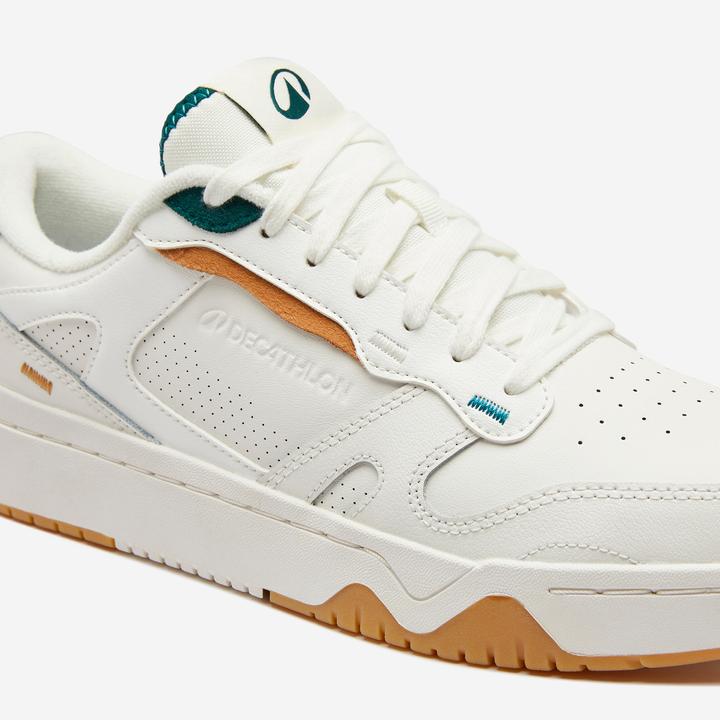 Immagine prodotto Decathlon Scarpe da ginnastica da uomo - CJ80 beige/verde scuro (43)