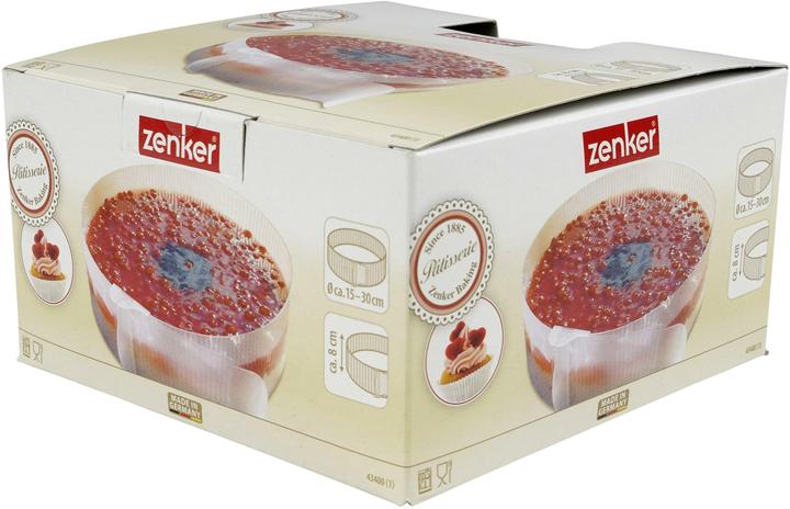 Produktbild Zenker Backrahmen Weiss, Rund (30 cm)