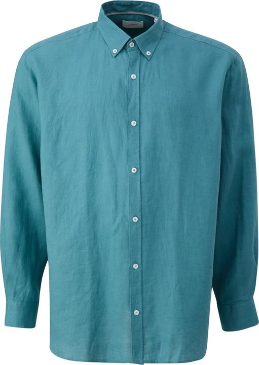 Image du produit s.Oliver Hemd Leinenhemd mit Button-Down-Kragen (3XL)