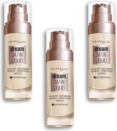 Immagine prodotto Maybelline New York Dream Satin Liquid Foundation 03 True Ivory 30ml (03 Avorio vero)