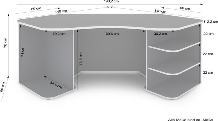 Immagine prodotto ByLiving Thanatos (198 x 85 x 76 cm)