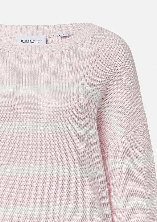 Produktbild Comma Strickpullover Gestreifter Strickpullover im Relaxed Fit (M)
