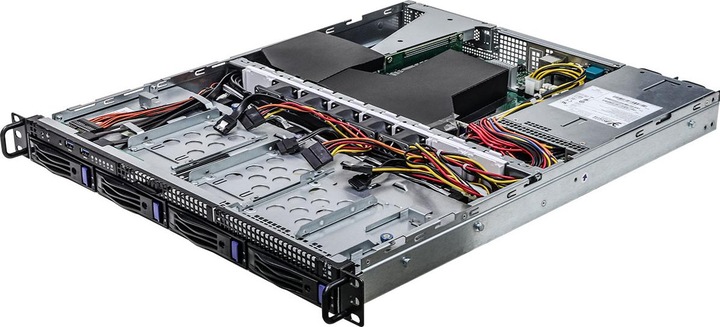 Produktbild AsRock SY 1U4LW-X570 RPSU 1U AMD Ryzen 5000 Max32GB 450W RPSU Retail
