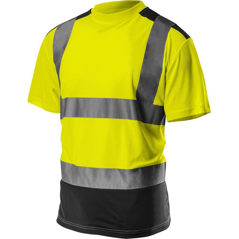 Neo, Uomini, Maglietta, Maglietta 81-730-XXL, Giallo, (XXL)