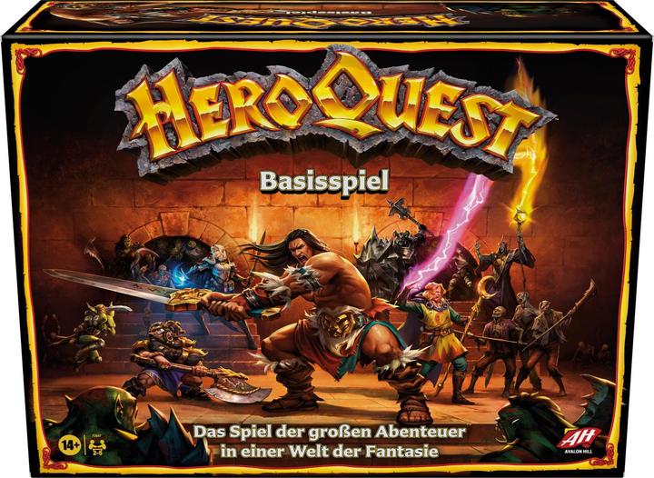 Image du produit Hasbro Gaming HASD0048 - HeroQuest - Brettspiel, für 2-5 Spieler, ab 14 Jahren (DE-Ausgabe) (Allemand)