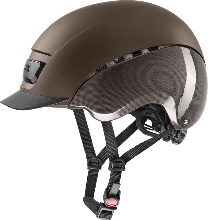 Uvex Sports Casque d'équitation Elexxion Tocsen avec système d'appel d'urgence intégré (54 - 55 cm)
