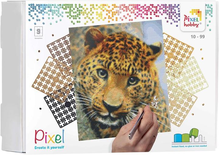 Produktbild Pixelhobby Pixel Classic 9 Basisplatten-Kit - Leopard