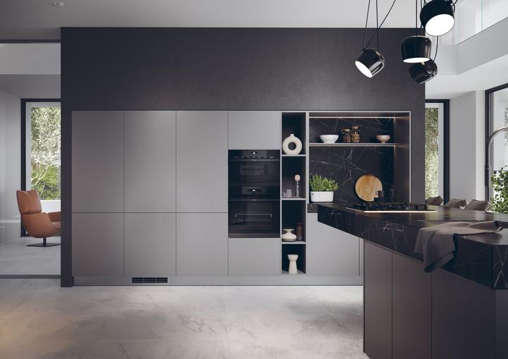 Image du produit Haier Microwave HWO38MG4HXBD Microwave Oven with Grill, Built-in, Touch control, 1100 W, Black | (34 l)