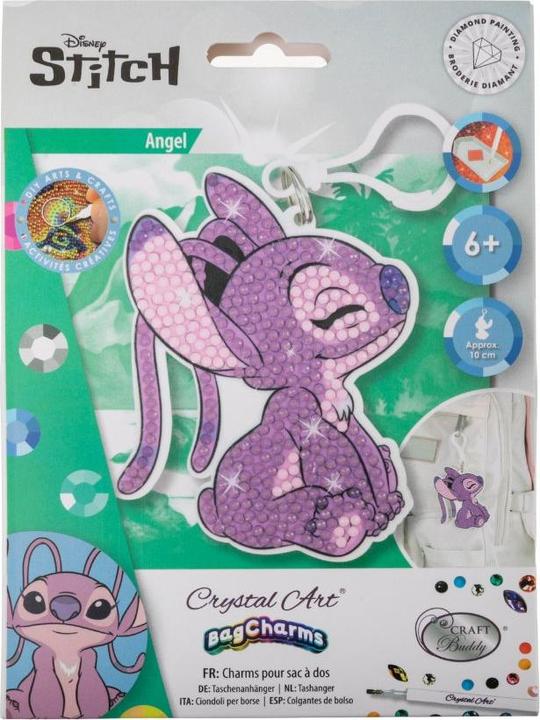 Immagine prodotto Craft Buddy Angelo, ciondolo artistico in cristallo