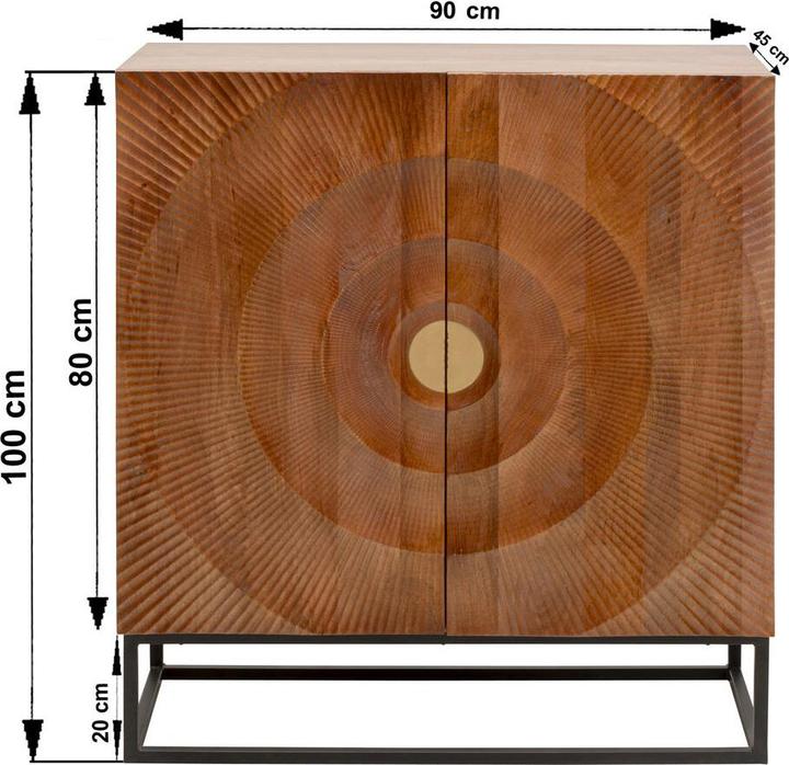 Image du produit Kare Design Kommode Madeira Hell 100x90cm