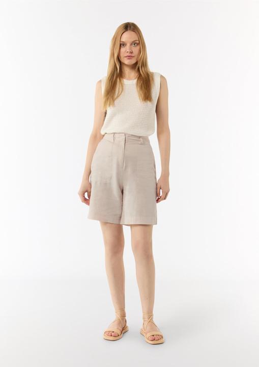 Produktbild Comma Shorts aus Leinenmix (40)