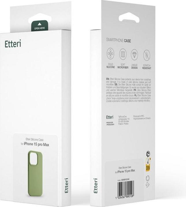 Produktbild Etteri Silikonhülle für Samsung Galaxy S23 Ultra hellgrün (Samsung Galaxy S23 Ultra)