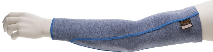 Immagine prodotto Nitras Protezioni per braccia Taeki 450 mm blu EN 388, EN 407 Categoria DPI II (10)