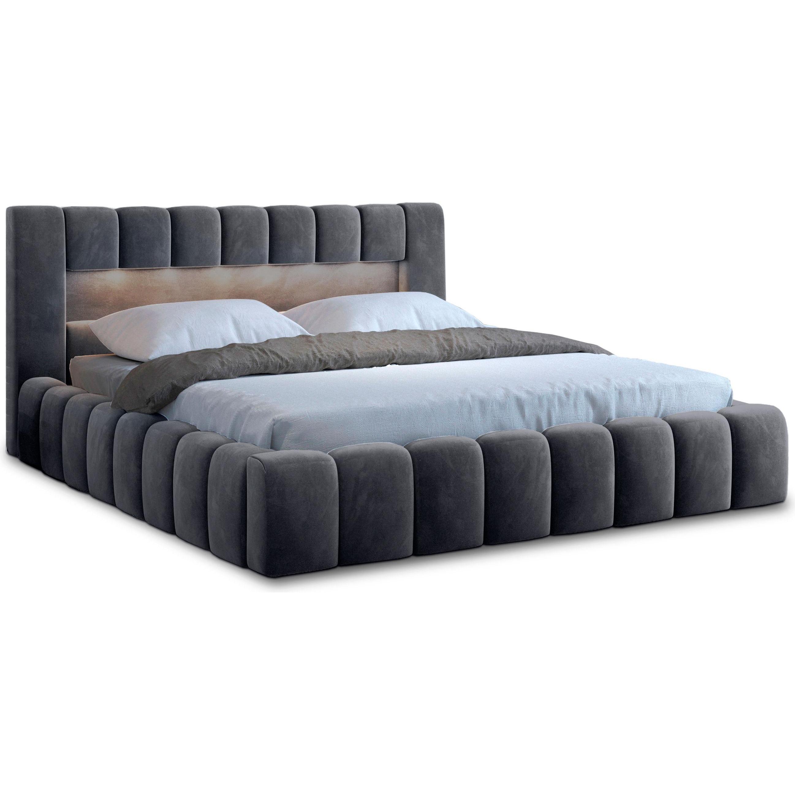ELTAP, Bett, Lamica mit Stauraum (160 x 200 cm)
