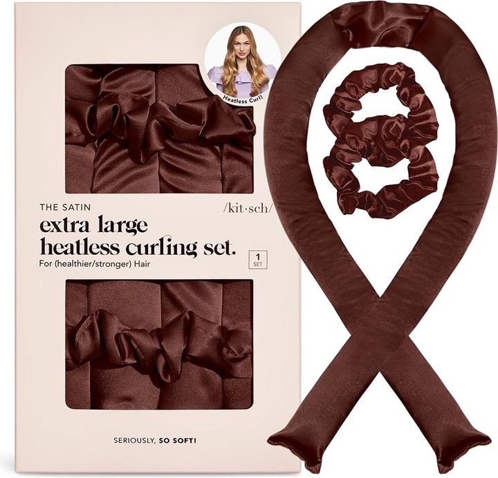 Image du produit Kitsch Kit de bigoudis XL heatless Curling