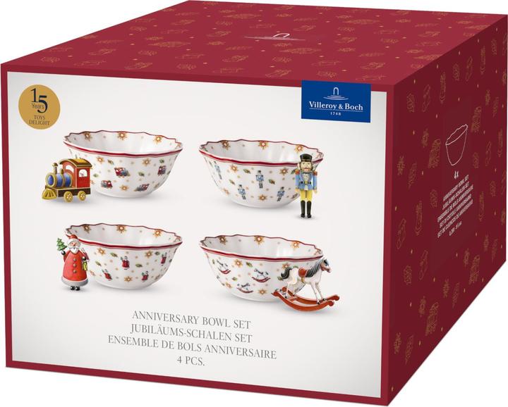 Actual product image Villeroy & Boch Toy's Delight Jubiläums-Schalen (14.90 cm, 0.28 l, 4 x)