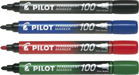 Produktbild Pilot Permanent-Marker 100 (4 x)