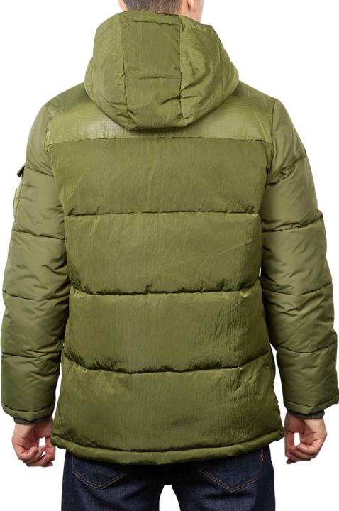Produktbild Scotch & Soda Mid Length Puffa Jacket Fabric Mix Green (M)