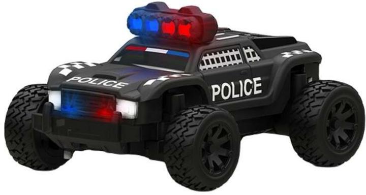 Turbo Racing Micro Monster Truck C82, Police, RTR, 1:76 (RTR Ready-to-Run)