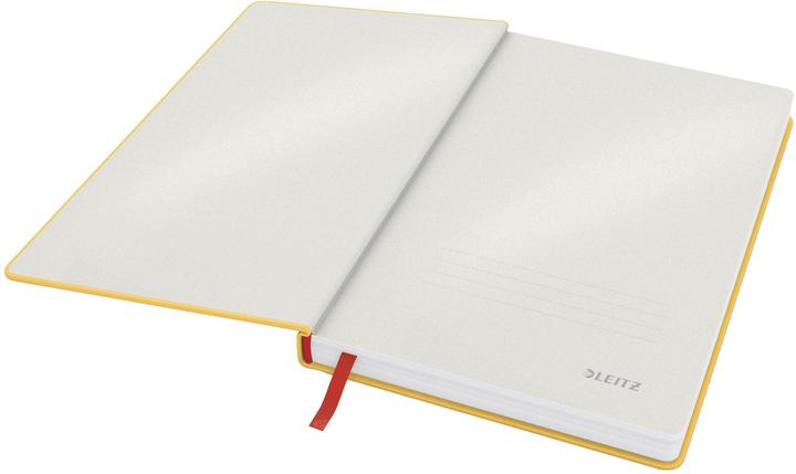 Actual product image Leitz Notebook Cosy 14.8 x 21 cm, Squared, Yellow (A5, Checked, Hardcover)