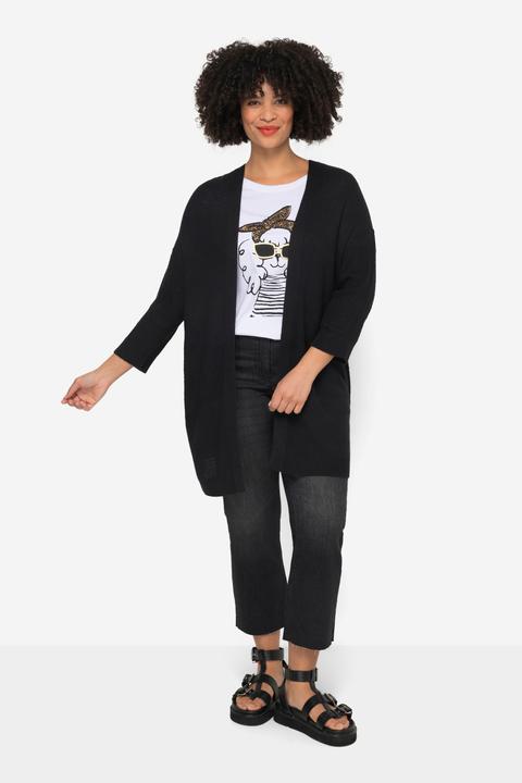 Produktbild Angel of Style Strickjacke, oversized, offene Form, 3/4-Ärmel (50)
