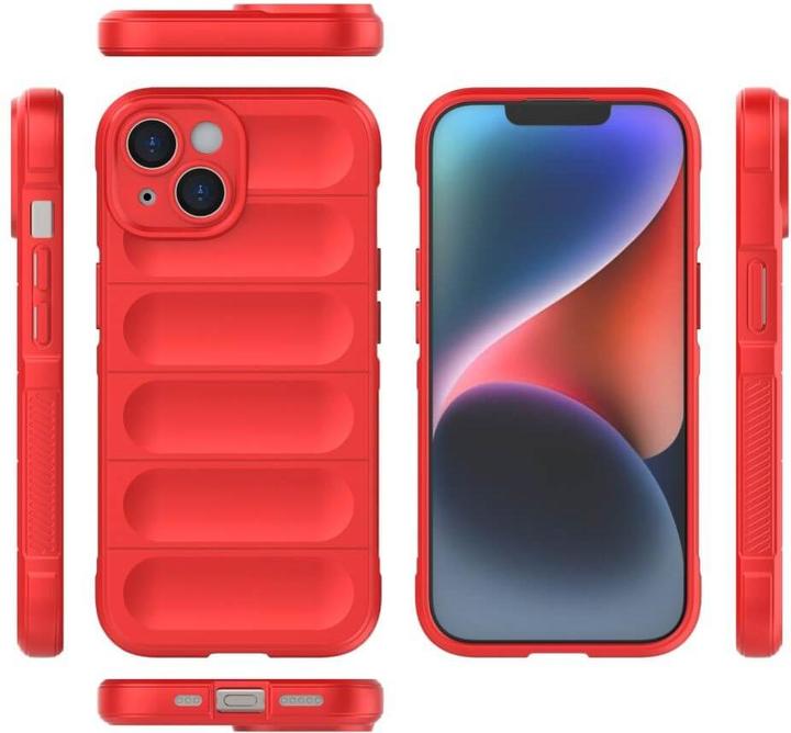 Actual product image Cover-Discount iPhone 15 Plus - Rugged Protective Cover red (Apple iPhone 15 Plus)