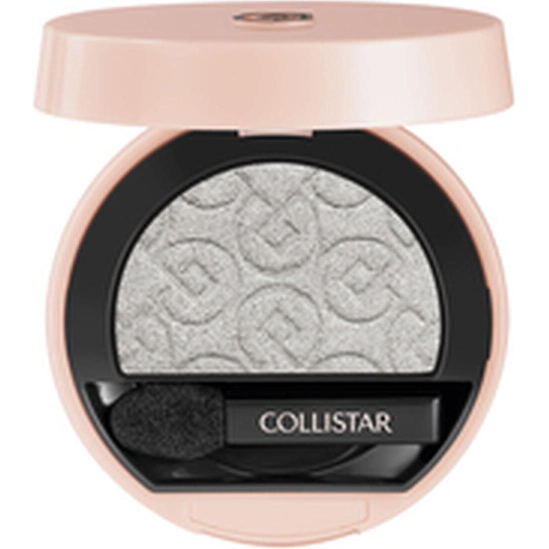 Collistar, Lidschatten, Impeccabile Compact Eyeshadow Long-Lasting Eye Makeup (515, Argento shimmer)