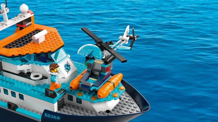 Image du produit LEGO Navire de recherche sur l'Arctique (60368, LEGO City)