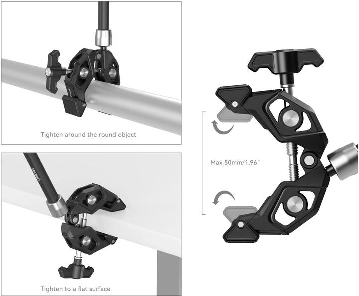 Produktbild SmallRig Krabbenklemme mit Magic Arm (Diverses Video Zubehör)
