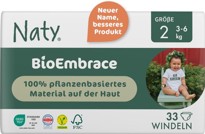 Productafbeelding Naty Eco (Gr. 2, Verplaatsbaar pakket, 33 Stuk)