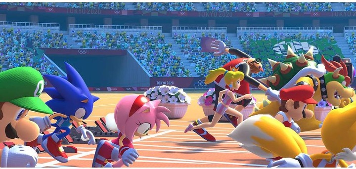 Actual product image Nintendo Switch Mario & Sonic Olympic Games: Tokyo 2020 (Switch, DE)