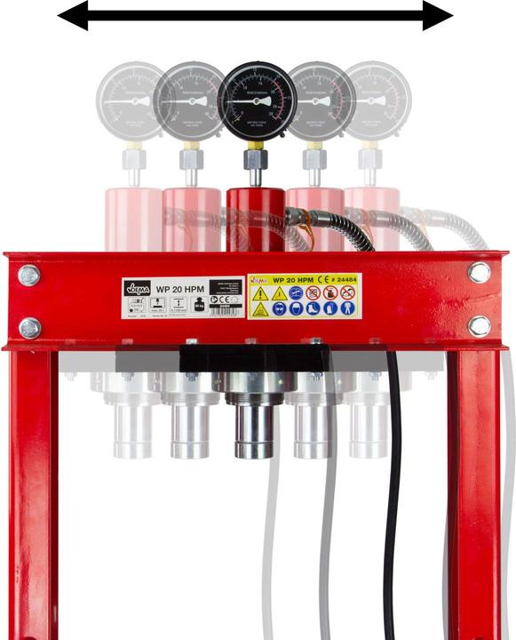 Immagine prodotto Dema Pressa da officina 20t pneumatica