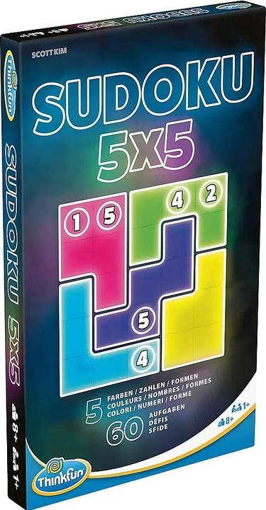 Actual product image Ravensburger ThinkFun - Sudoku 5x5 (French, German, Italian, 1 - 4 Players)