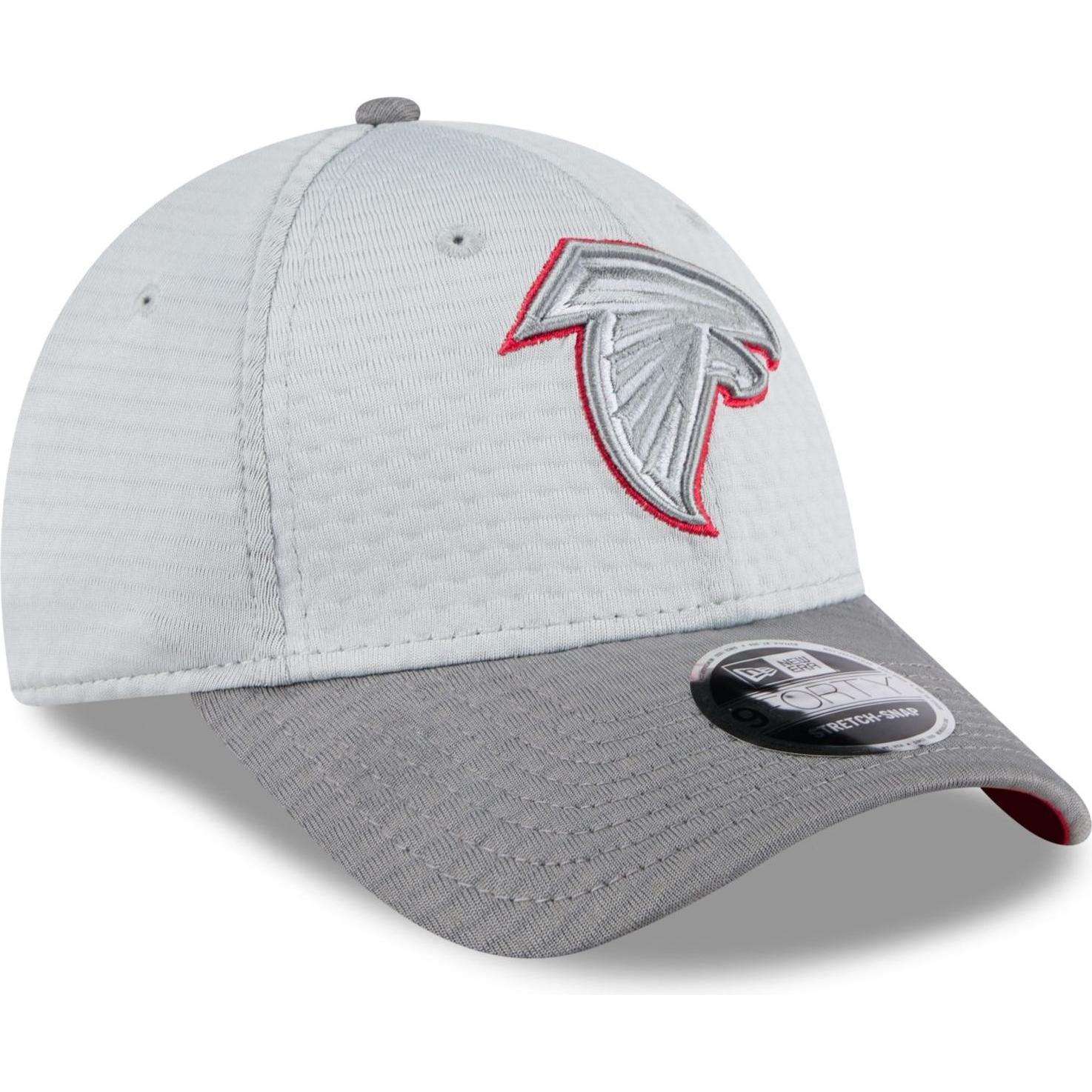 Thumbnail - New Era, Herren, Cap, 9Forty Stretch Cap Training 2024 Atlanta Falcons, Grau