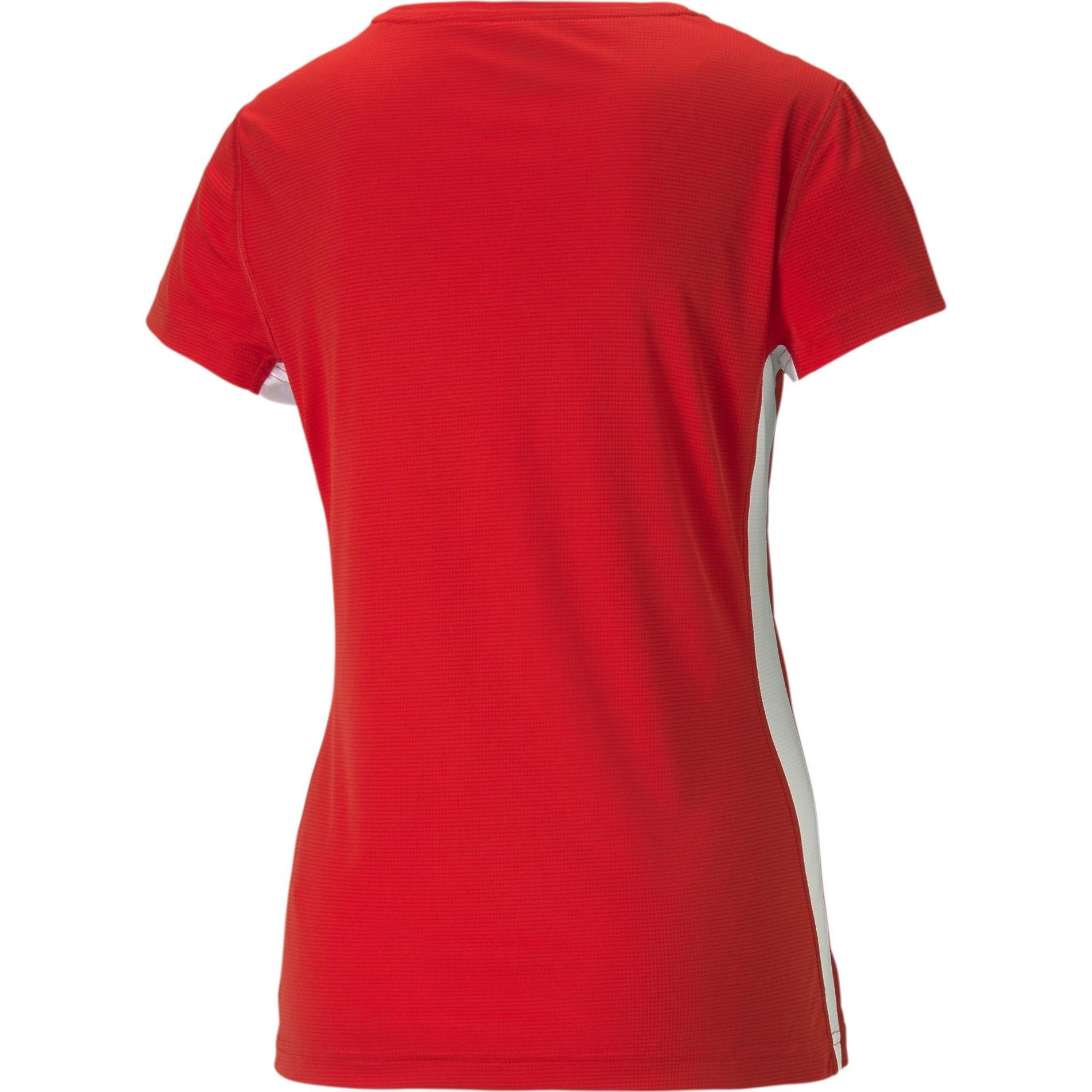 Thumbnail - Puma, Unisex, Sportshirt, Cross the Line Tee 2.0 W-520352 (L), Rot, L