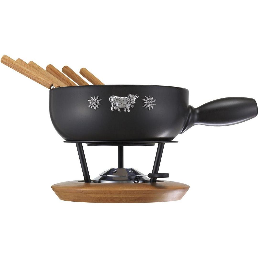 Thumbnail - Kuhn Rikon Alpina, Fondue Set, Schwarz