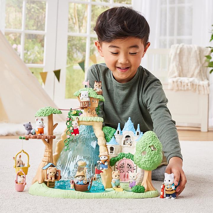 Produktbild Sylvanian Families Abenteuerspielplatz Wasserfall