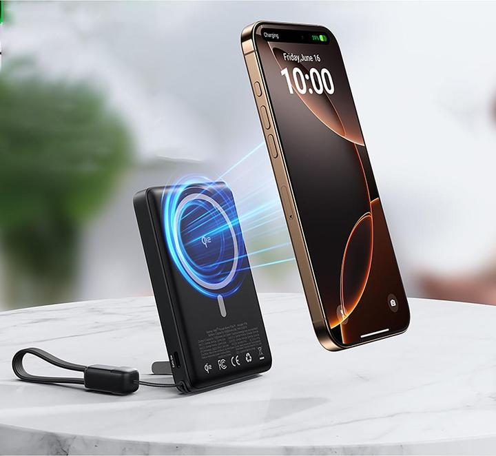 Image du produit Adam Elements INIUPB10MAGPROSBK Powerbank (10000 mAh, 45 W, 37 Wh)