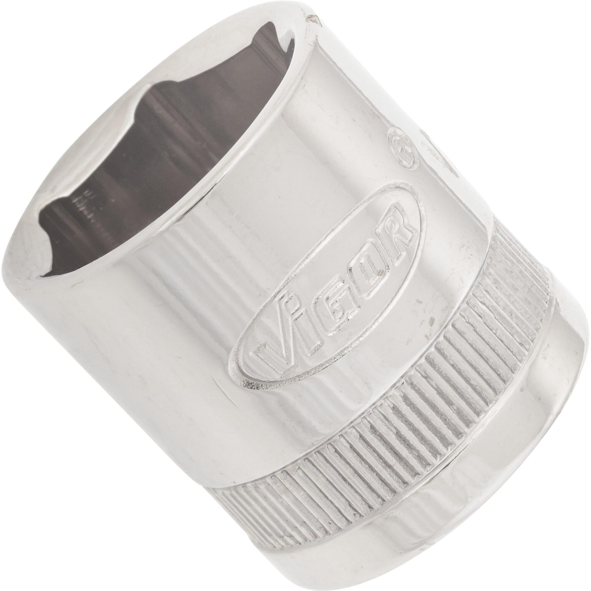 Vigor, Steckschlüssel + Stecknuss, STECKSCHLÜSSEL-EINSATZ 3/8" SW 17 (17 mm)