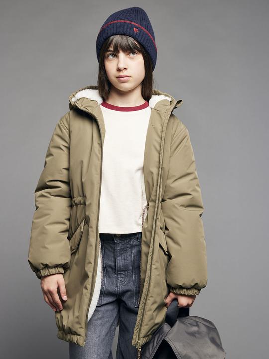 Immagine prodotto Jonen Mädchen Parka mit Kapuze und Webpelz